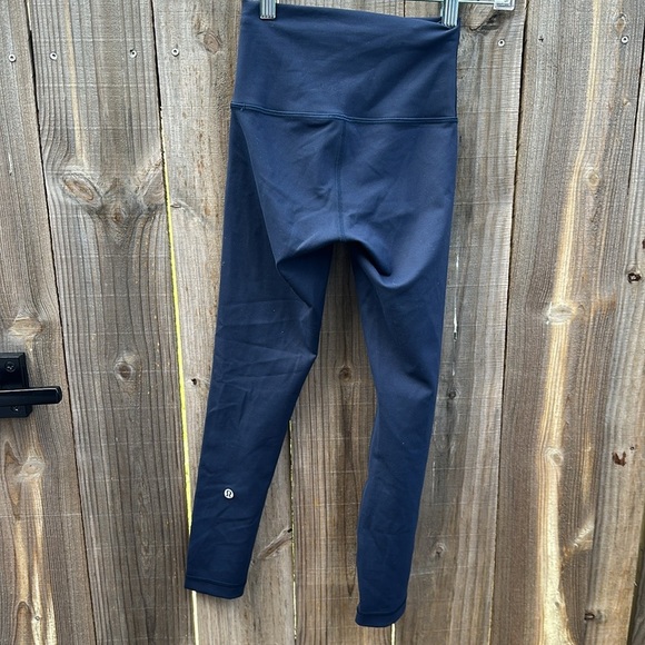 Lululemon Wunder Train High-Rise Crop 23" True Navy Size 2 - Picture 5 of 8
